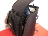 Soft front loading case with pocket for 120 bass